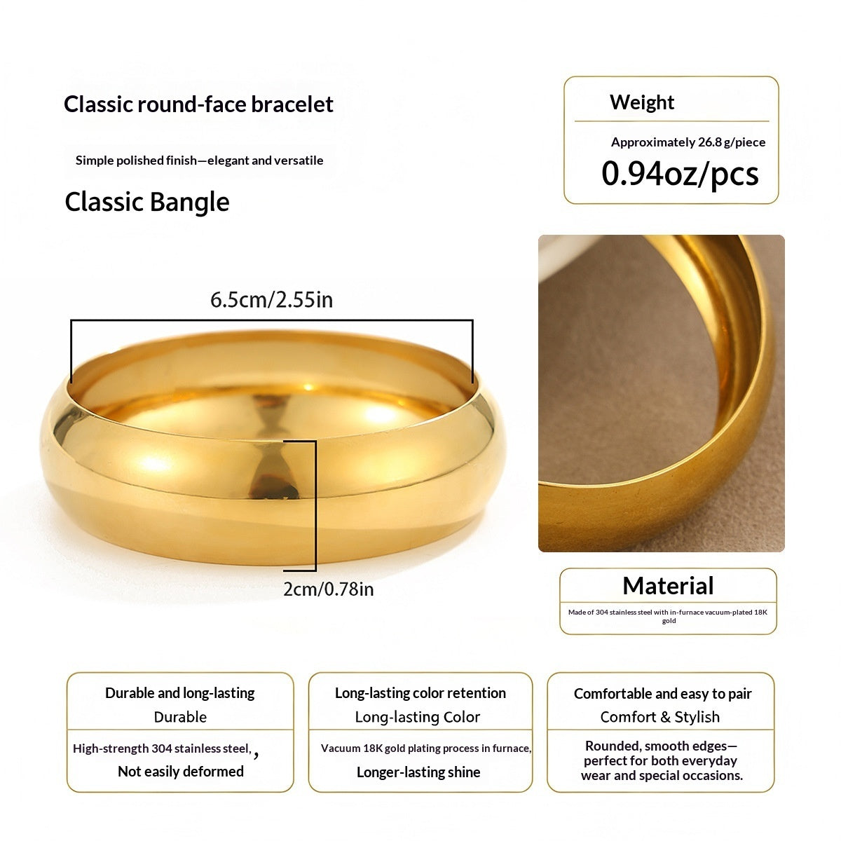 Wide-style Bracelet