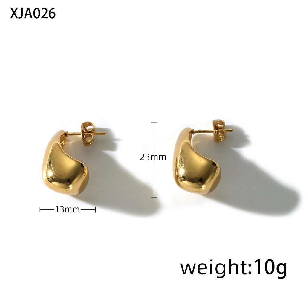 Alien Geometric Fashion Earrings