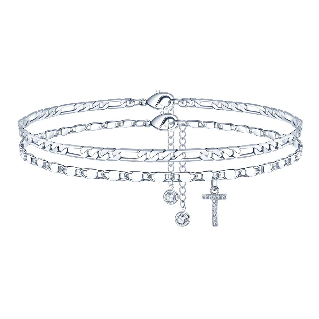 26-letter Double-layered Anklet