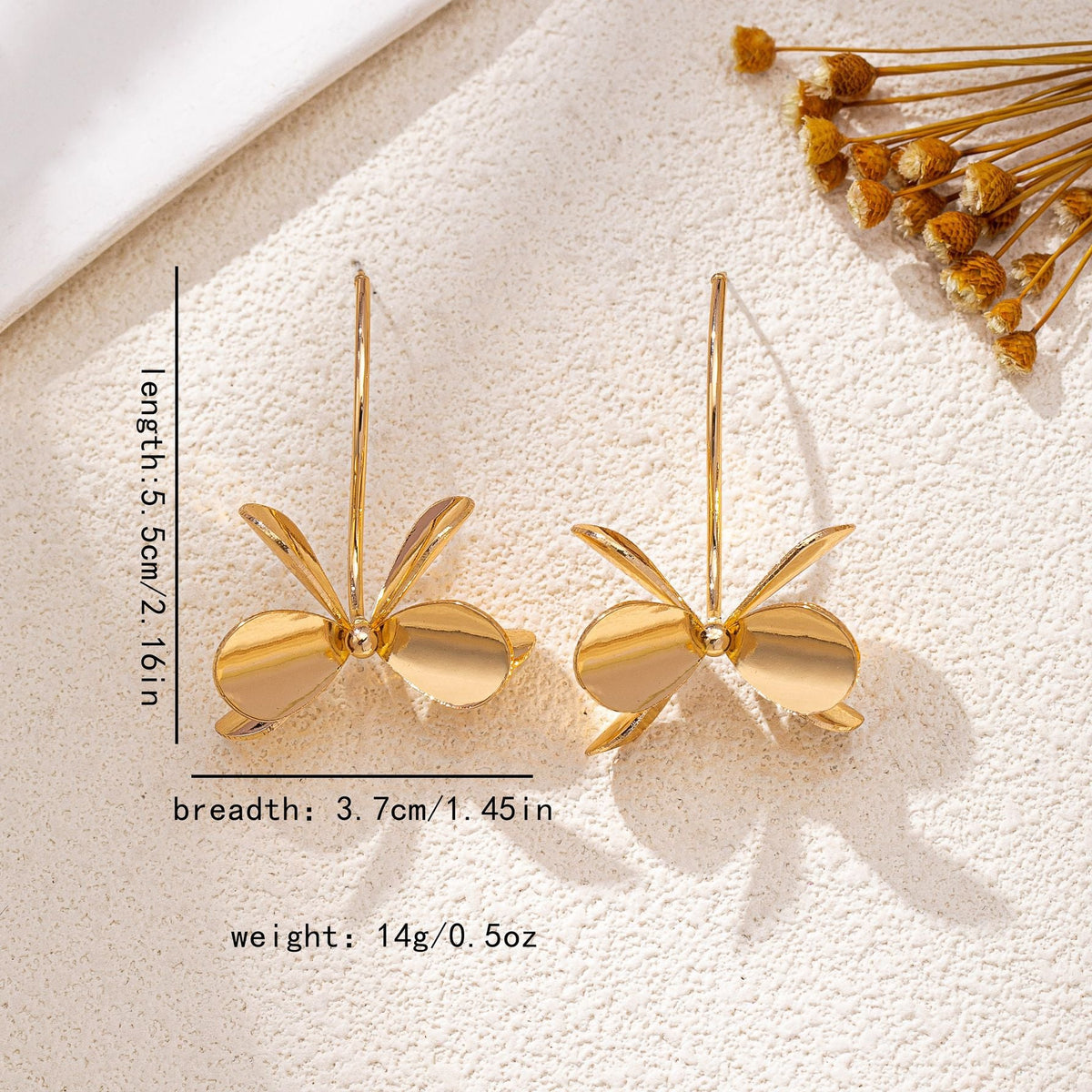 Stylish Flower Earrings