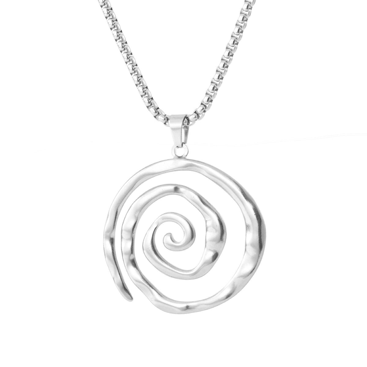 Swirl-thread Necklace