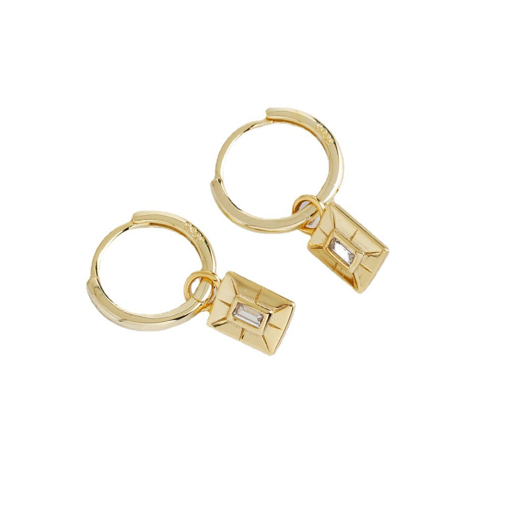 Fashion Personality Square Earrings