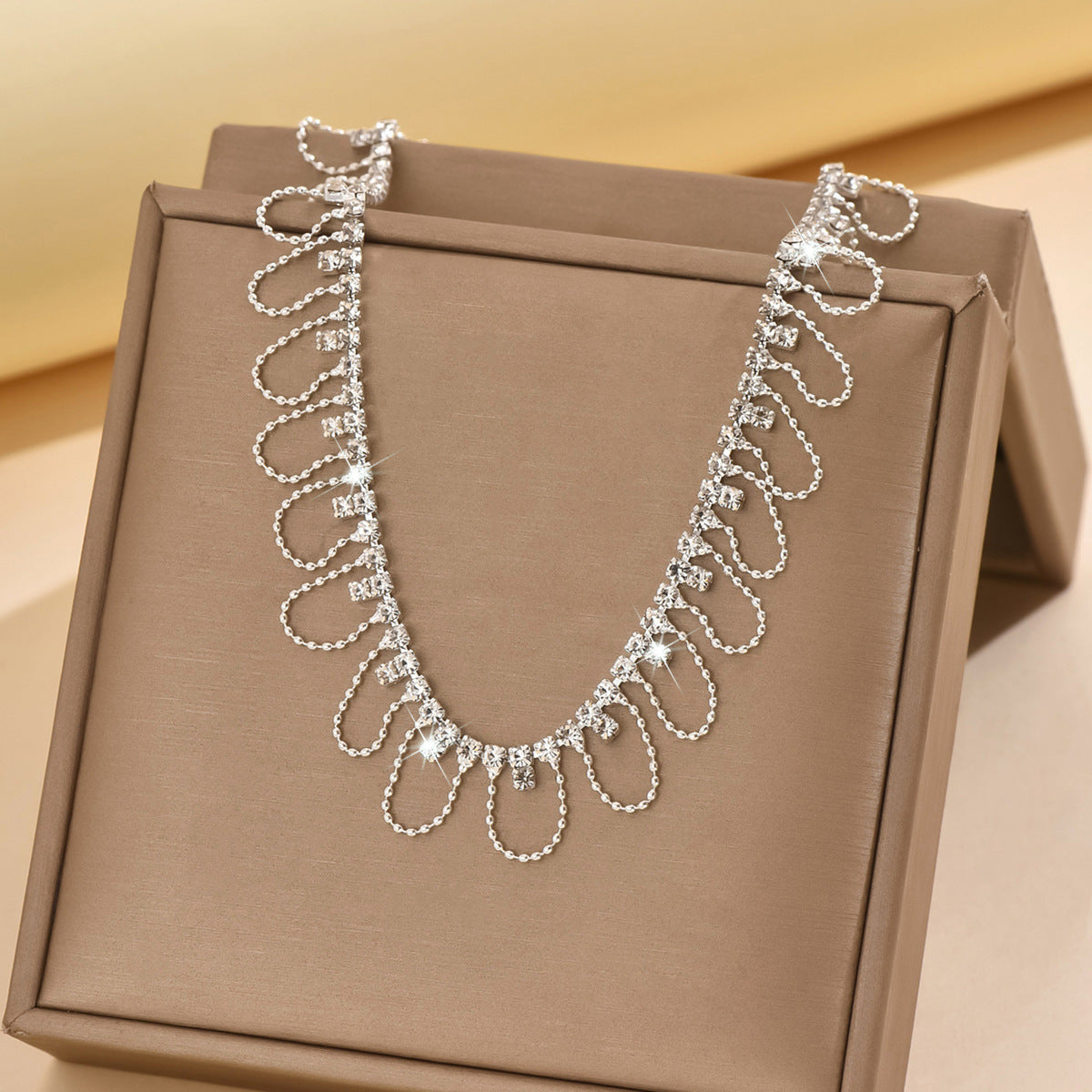 Sweet Round Bead Lace Anklet