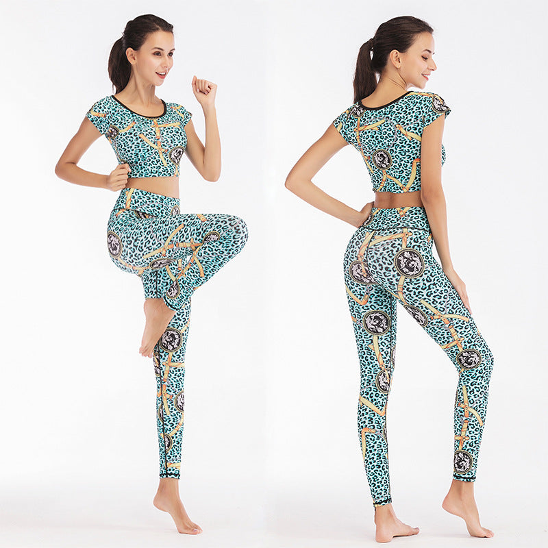 Yoga suit for bodybuilding