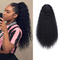 Ponytail Long Curly Hair Bunch Corn Whisker