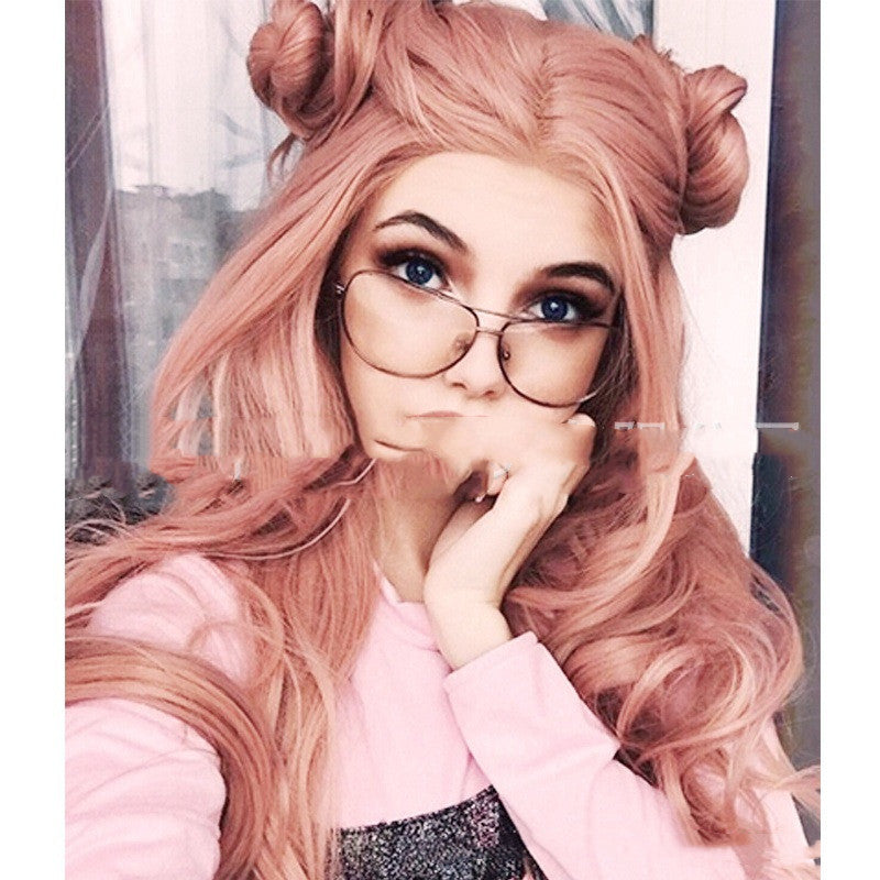 Big Wave Cosplay Anime Purple Wig