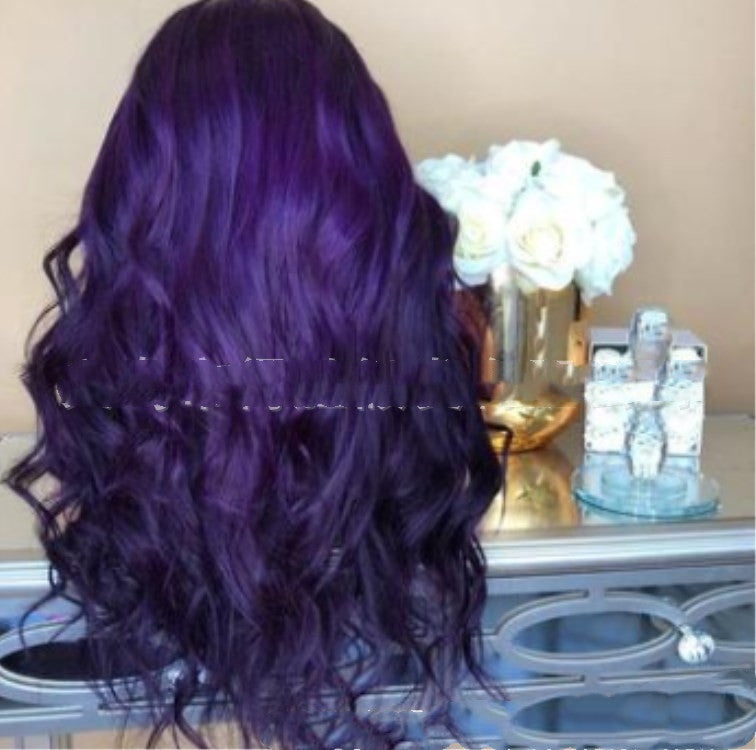 Big Wave Cosplay Anime Purple Wig