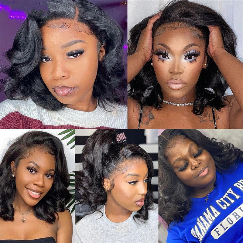 Front Lace Short Curly Hair Wig