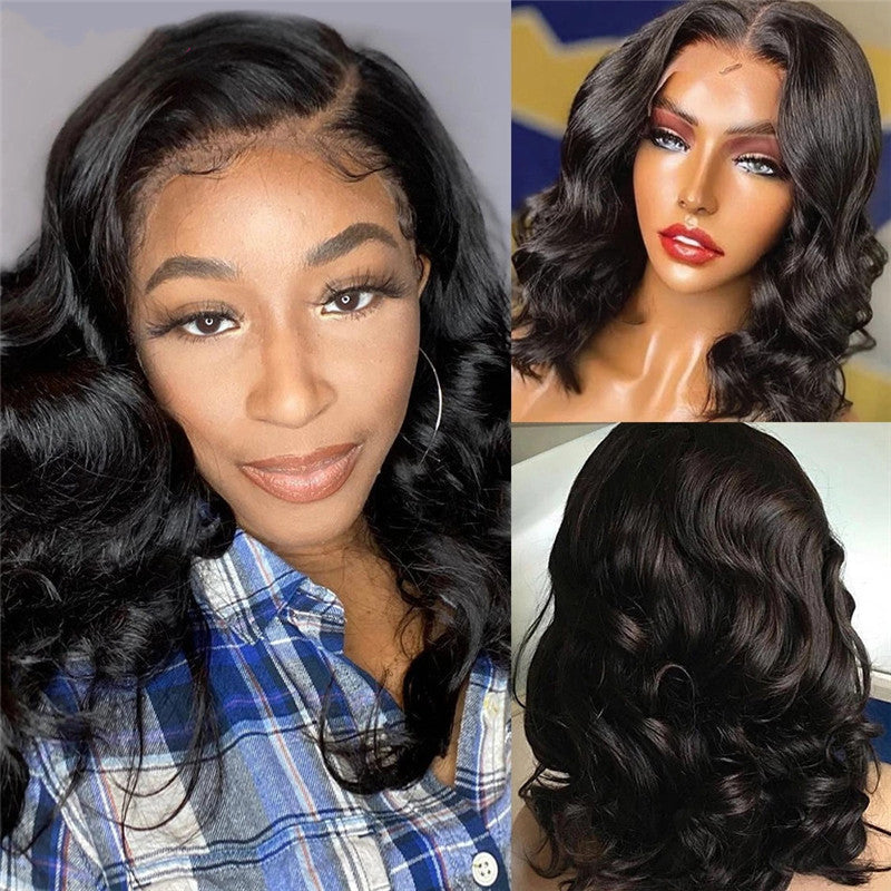 Front Lace Short Curly Hair Wig