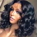 Front Lace Short Curly Hair Wig