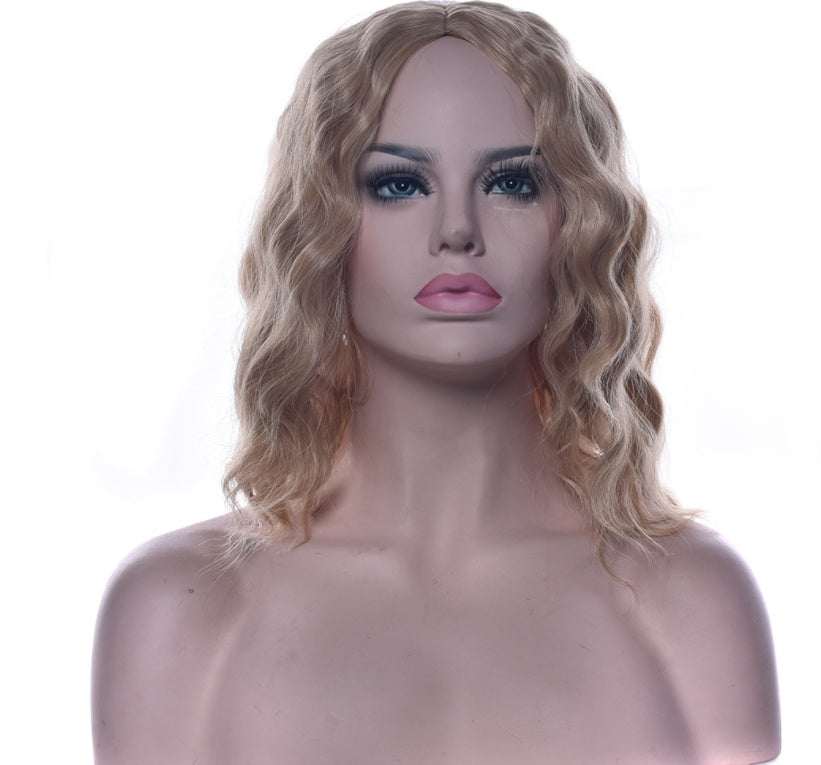 Black Silk Short Hair Cosplay Wig Headgear