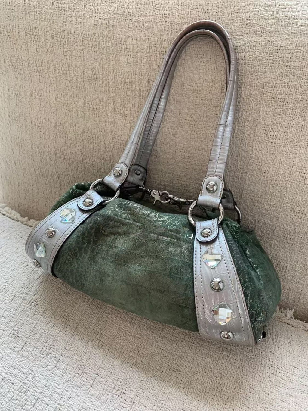 Vintage Spice Gemstone Single-shoulder Bag