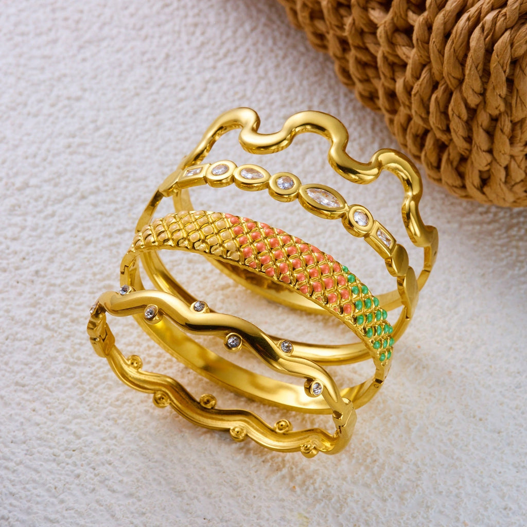 Oil-drop Snap Bracelet