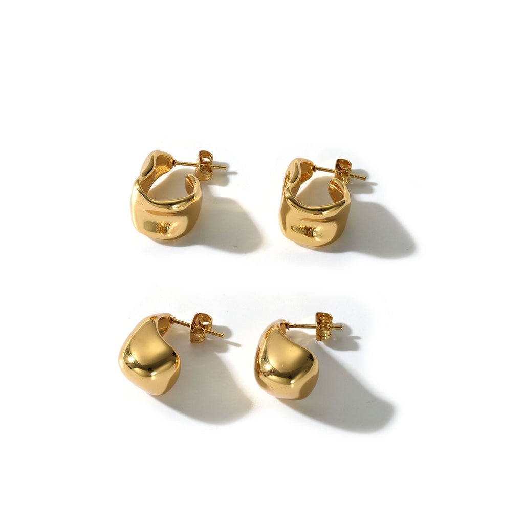 Alien Geometric Fashion Earrings