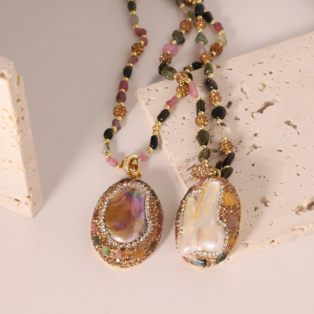 Freshwater Baroque Clavicle Chain
