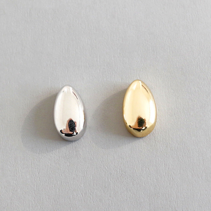 Oval Stud Earrings