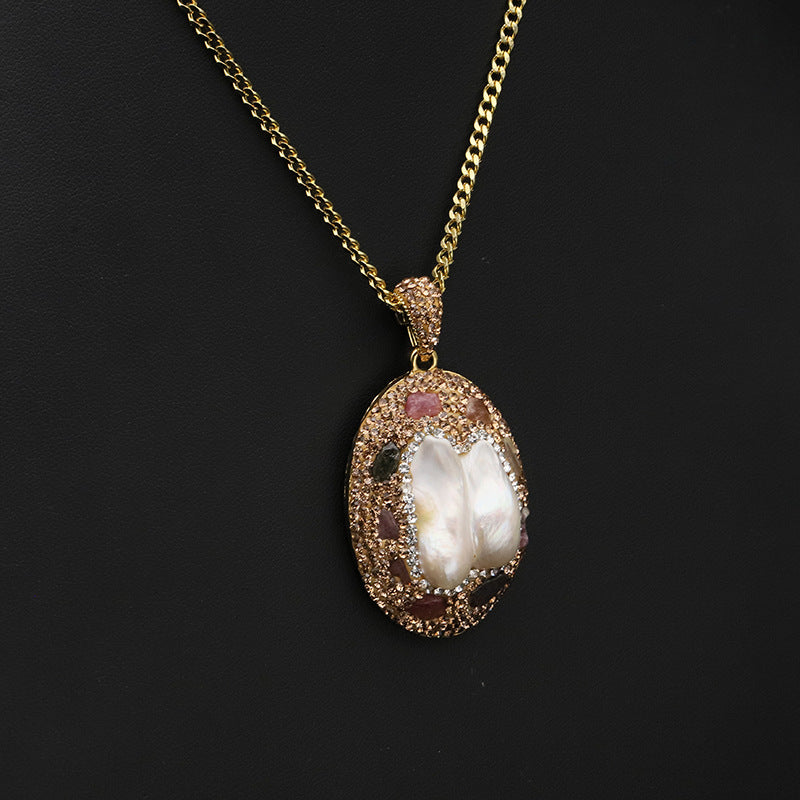Freshwater Baroque Clavicle Chain
