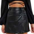 Lkim Slim-fit PU Leather Pants
