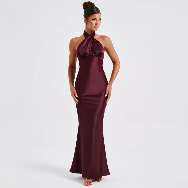 Elegant Backless Sleeveless Dress