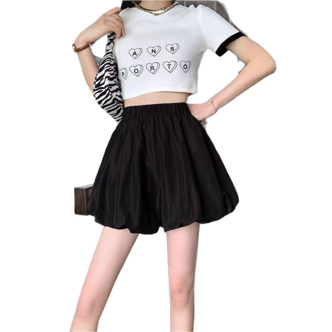 Ruffled Skirt-style Mini Skirt Style