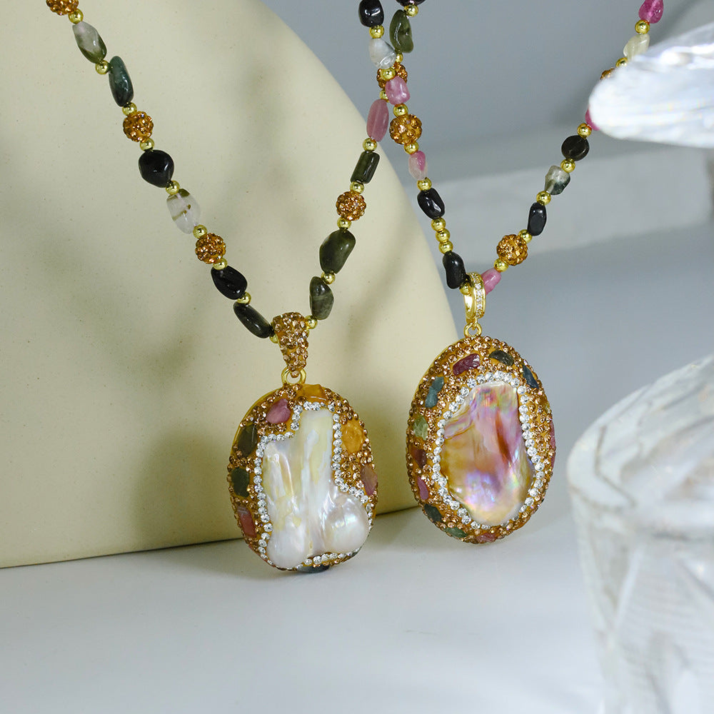 Freshwater Baroque Clavicle Chain