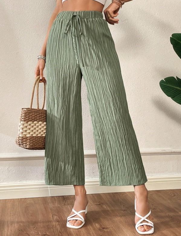 High Waist Slimming Cool Thin Casual Pant