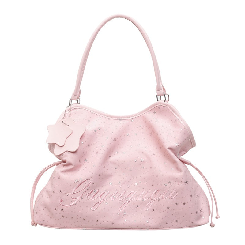 Star-print Tote Bag