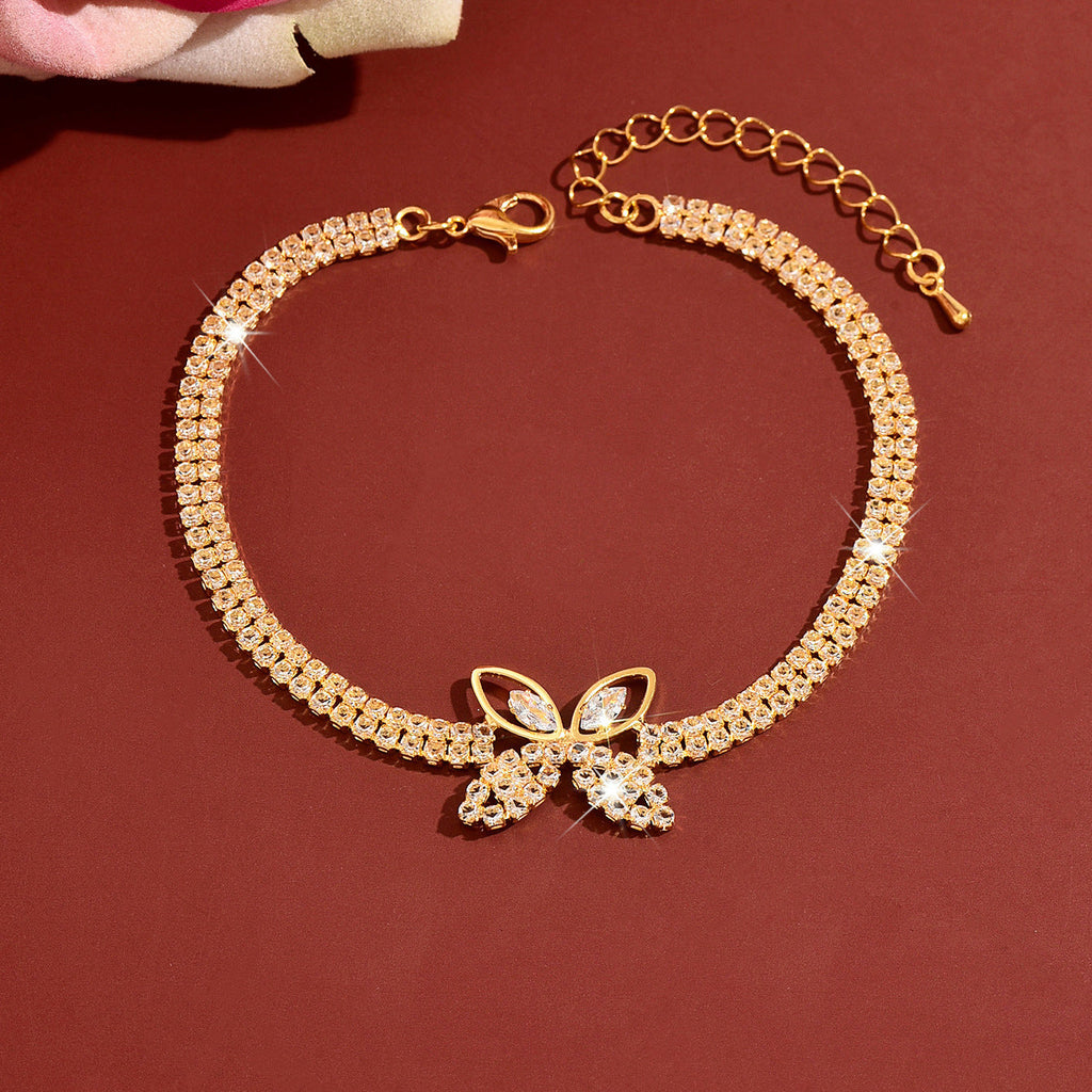 Sweet Seaside Butterfly Anklet