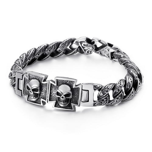 Trend Domineering Skull Bracelet