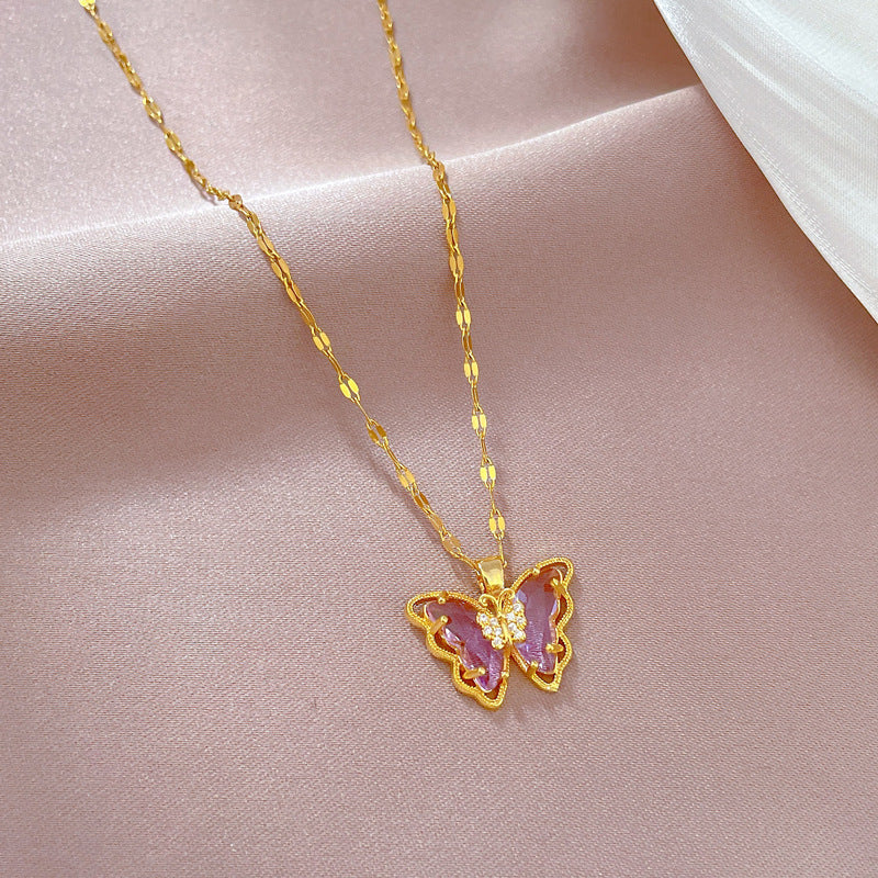 Filigree Butterfly Necklace