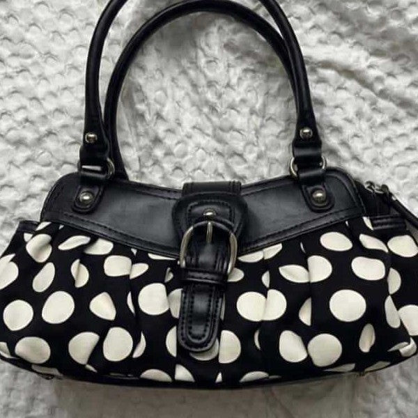 Polka-dot Underarm Shoulder Bag