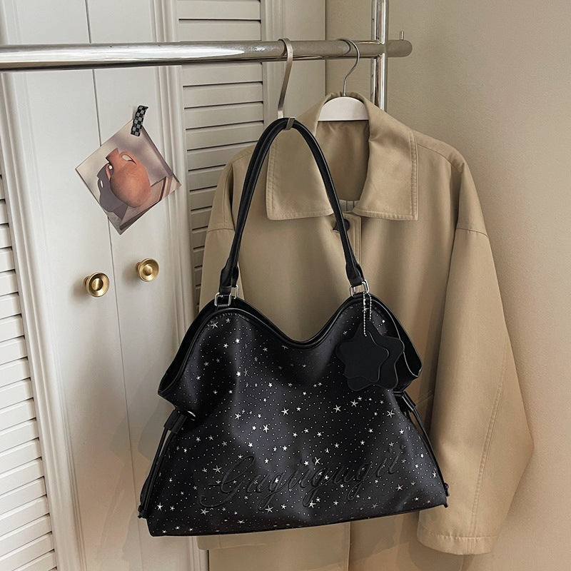 Star-print Tote Bag