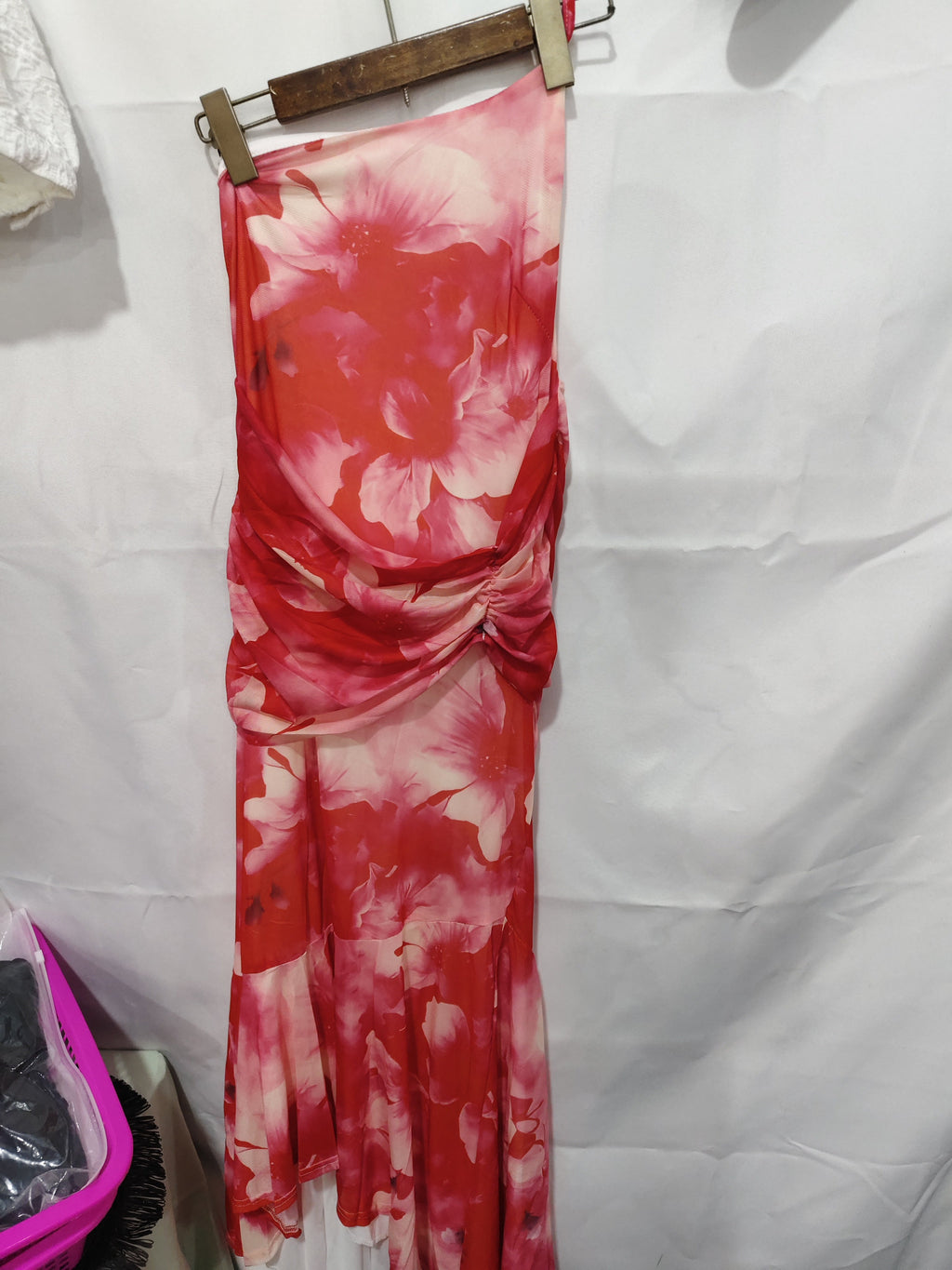INS Casual Suspender Long Dress
