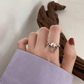 Silver Minimalist Vintage Ring
