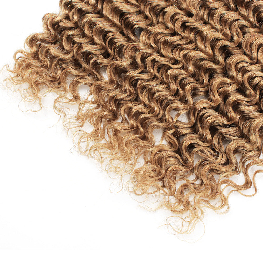 Wig Real Hair Curtain