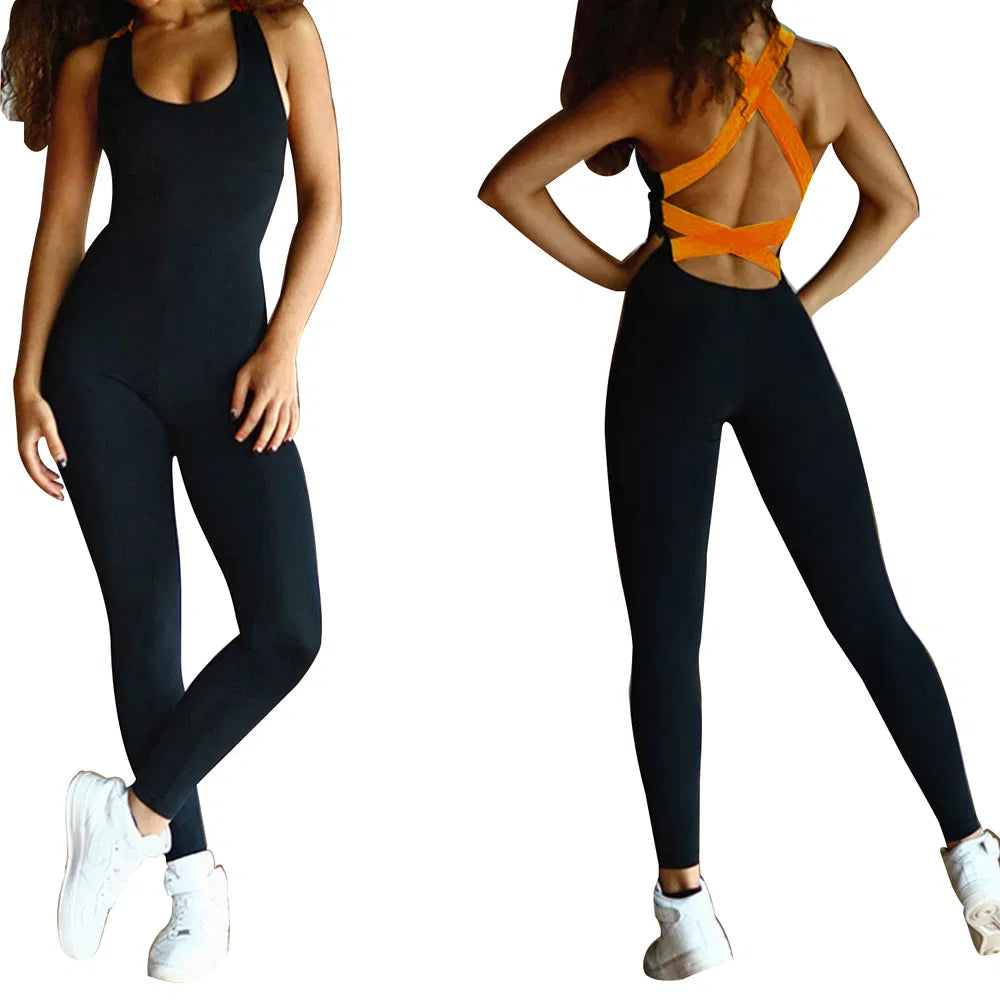 yagu Gym Fitness Jumpsuit