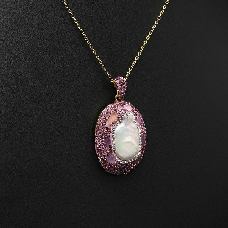 Freshwater Baroque Clavicle Chain