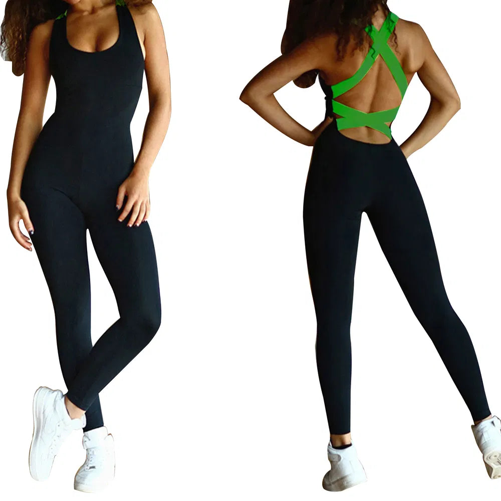 yagu Gym Fitness Jumpsuit