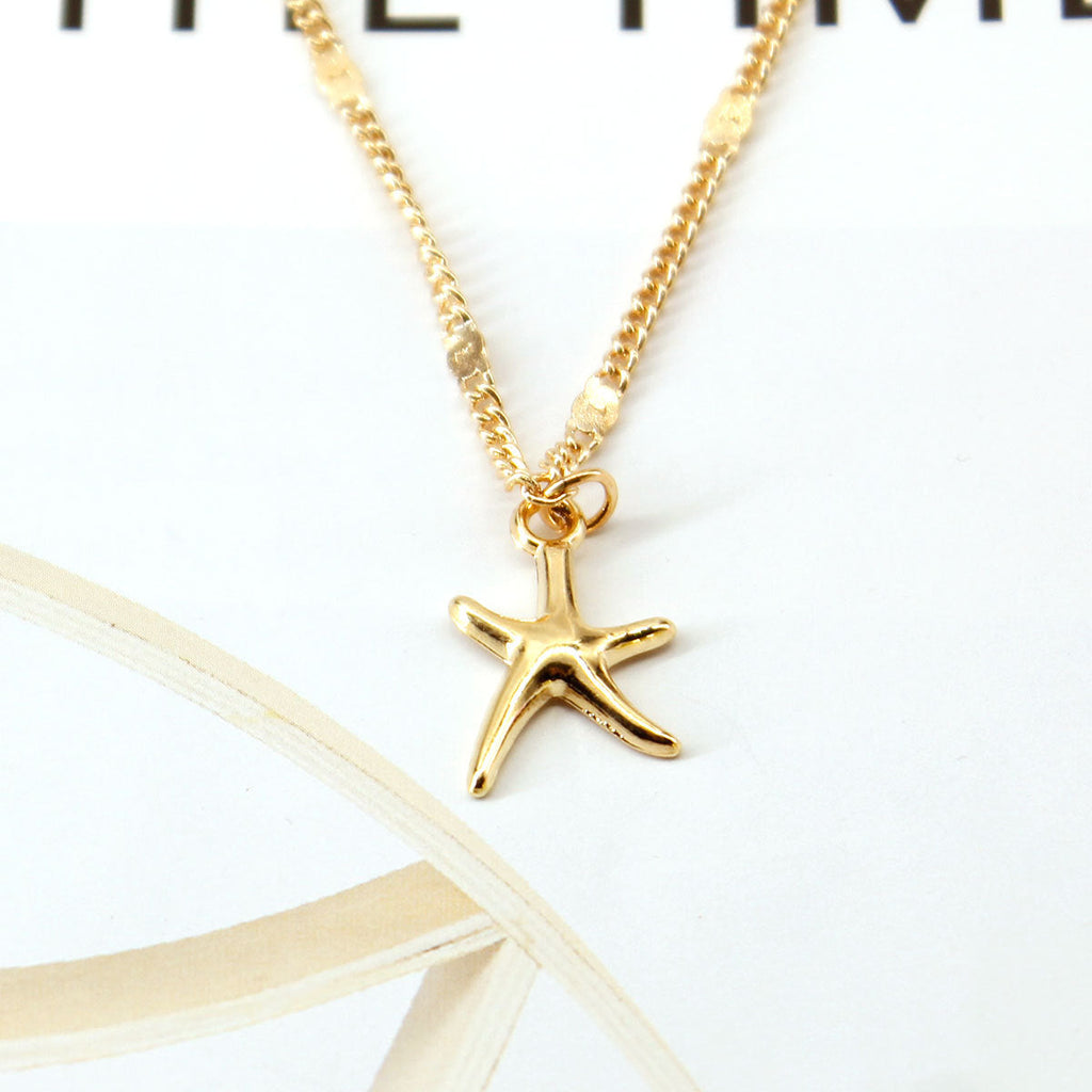 Alloy Starfish Shaped Anklet