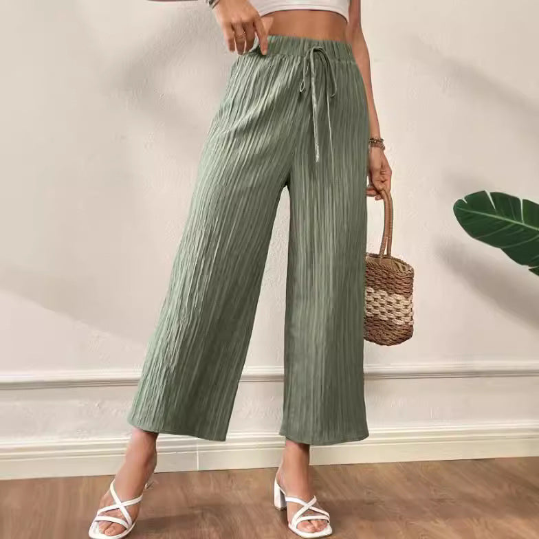High Waist Slimming Cool Thin Casual Pant