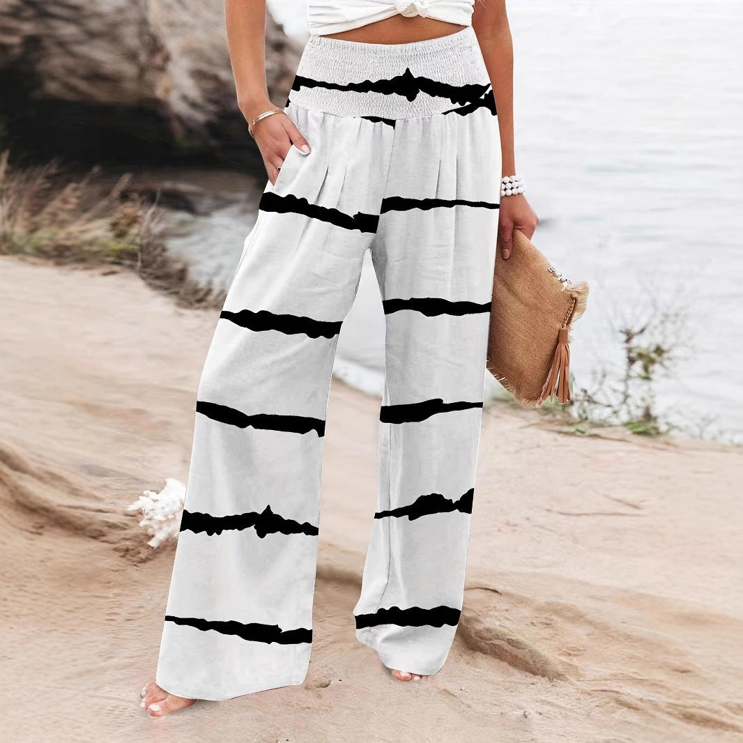 Oramo Casual Wide-leg Loose Pant