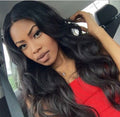 Long Curly Black Wavy African Wig
