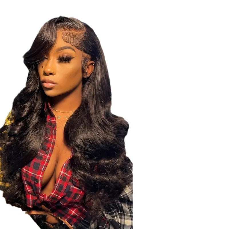 Front Lace Partial Big Wave Curly Hair
