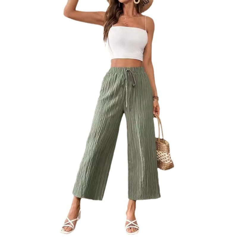 High Waist Slimming Cool Thin Casual Pant