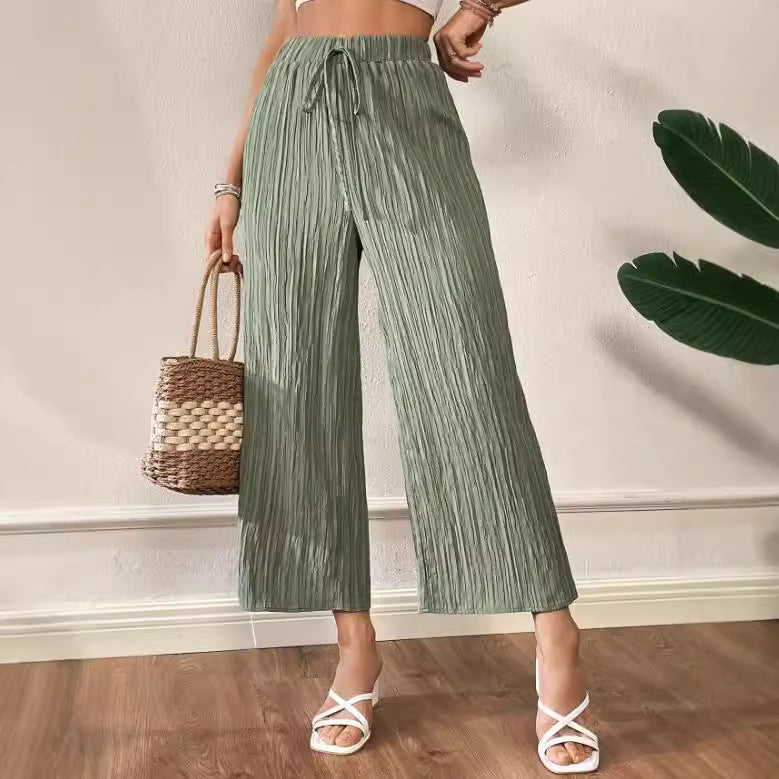 High Waist Slimming Cool Thin Casual Pant
