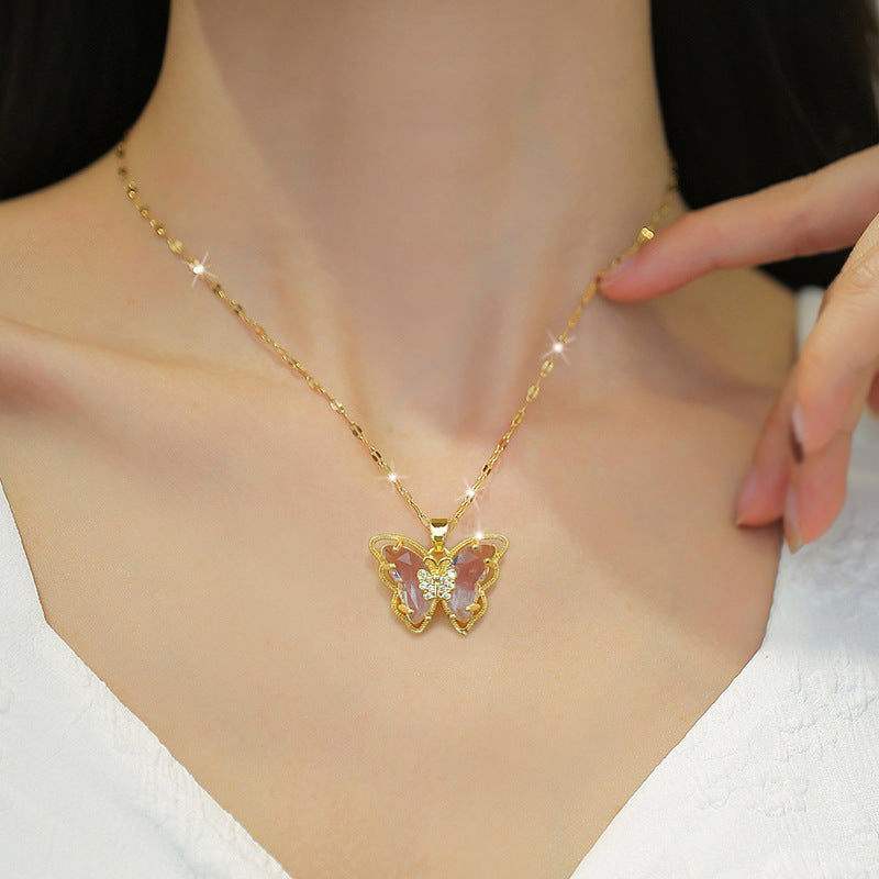 Filigree Butterfly Necklace
