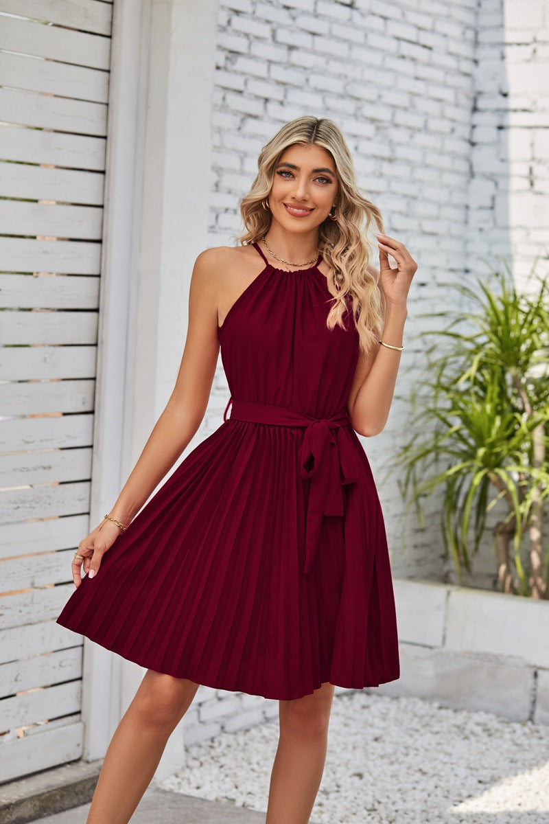 Halter Strapless Dress