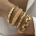 Oil-drop Snap Bracelet