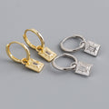 Fashion Personality Square Earrings