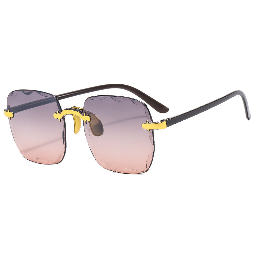 Rimless Square Sunglasses